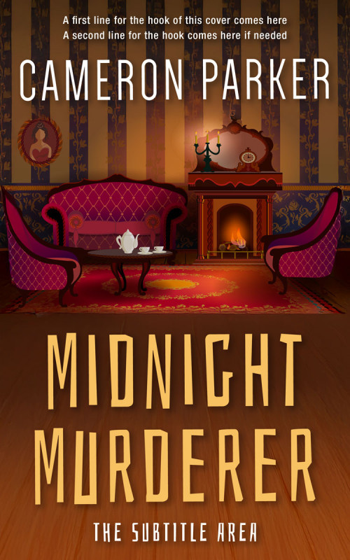 Pre Made Book Cover Espresso