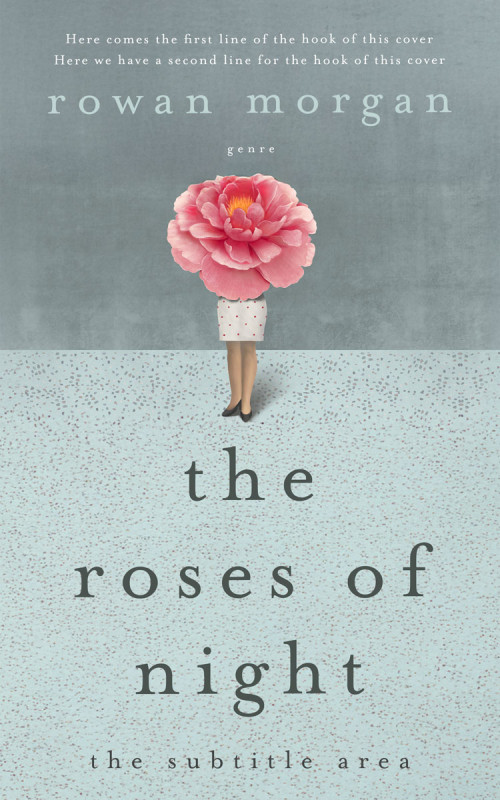 Pre Made Book Cover Tower Gray