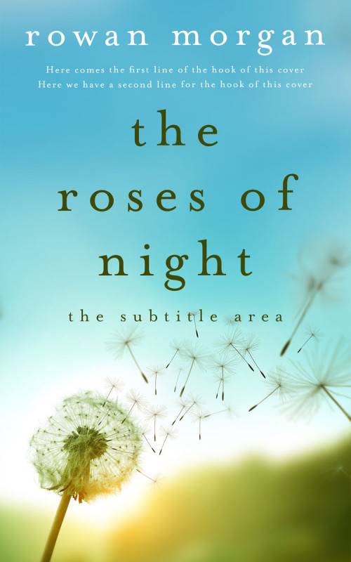 Pre Made Book Cover Downy