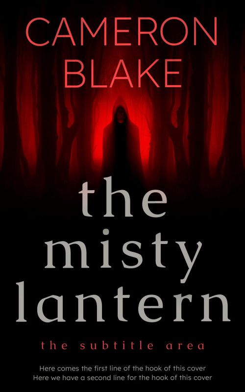 Pre Made Book Cover Asphalt