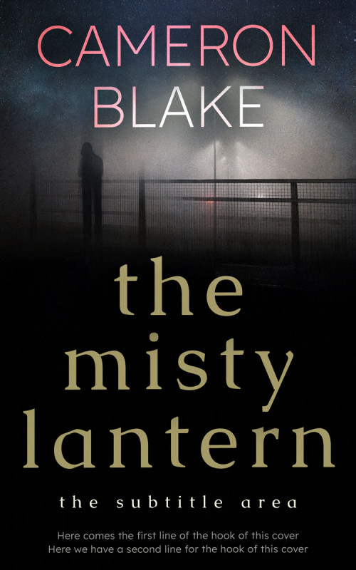 Pre Made Book Cover Woodsmoke