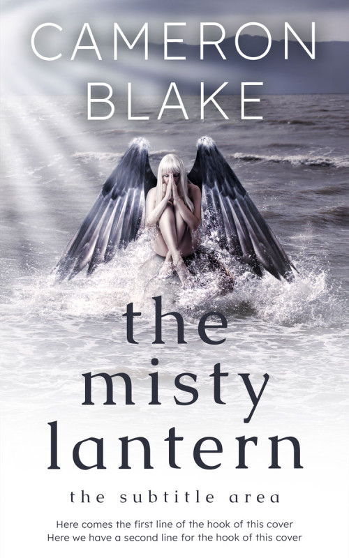 Pre Made Book Cover French Gray