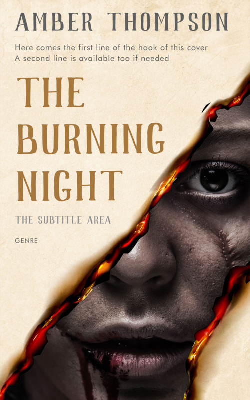 Pre Made Book Cover Parchment