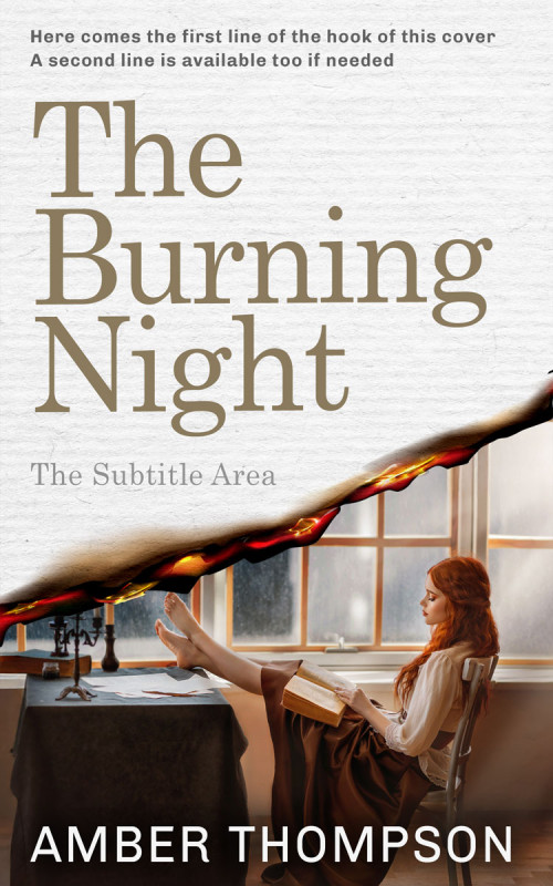 Pre Made Book Cover Eclipse