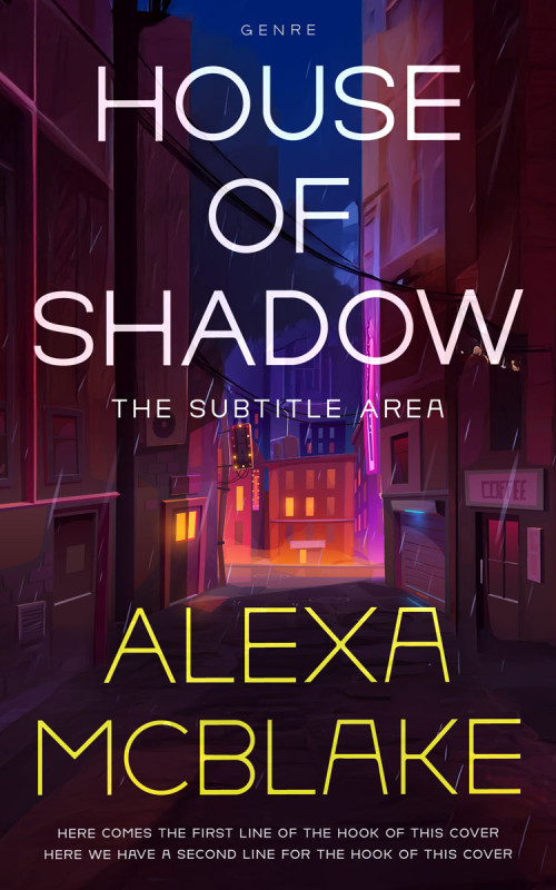 Pre Made Book Cover Tamarind