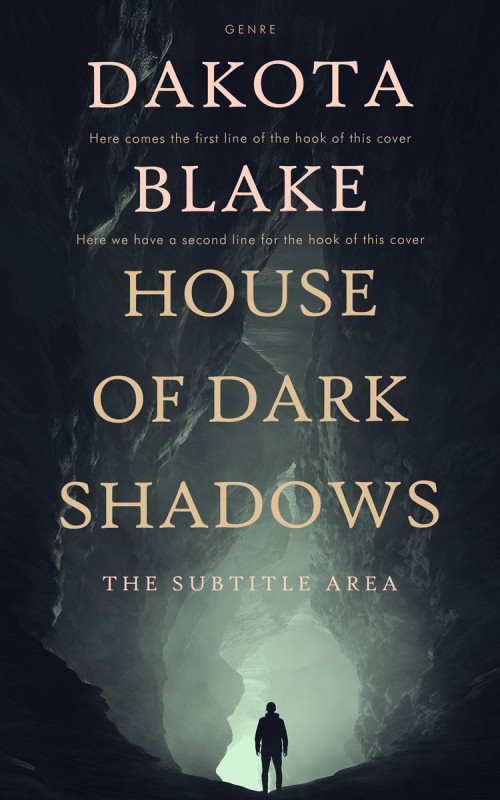 Pre Made Book Cover Shark