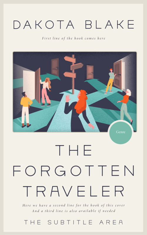 Pre Made Book Cover White Rock