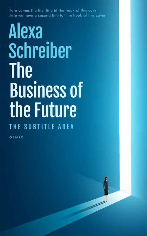 Pre Made Book Cover Atoll