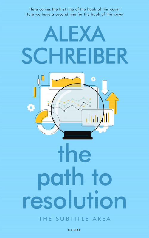 Pre Made Book Cover Malibu