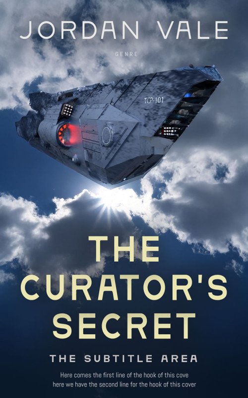 Pre Made Book Cover Fiord