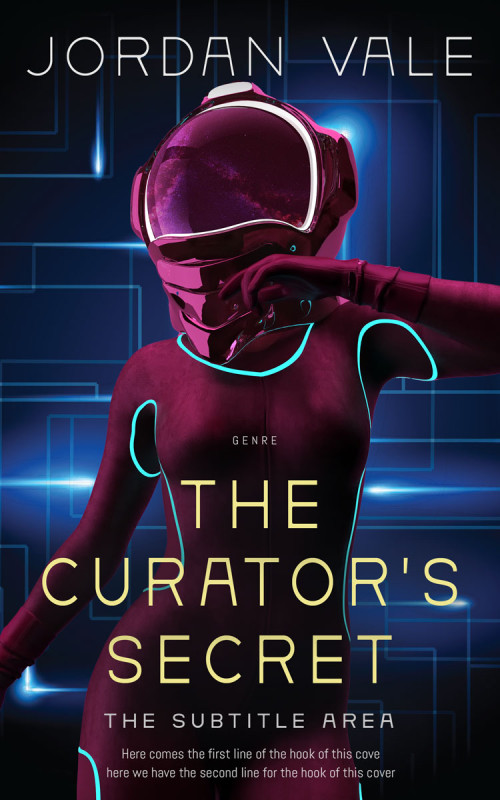 Pre Made Book Cover Cinder