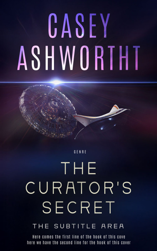 Pre Made Book Cover Mirage