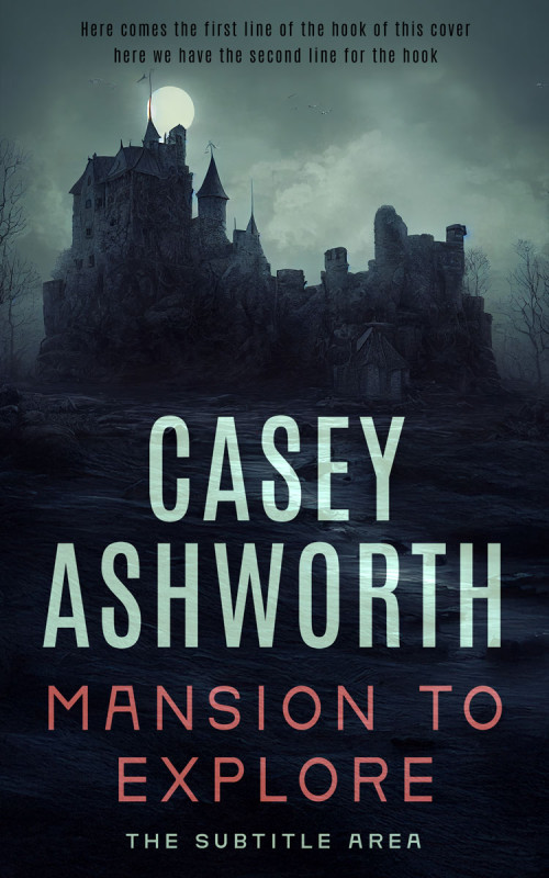 Pre Made Book Cover Vulcan