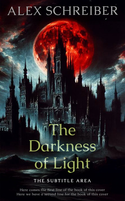 Pre Made Book Cover Woodsmoke