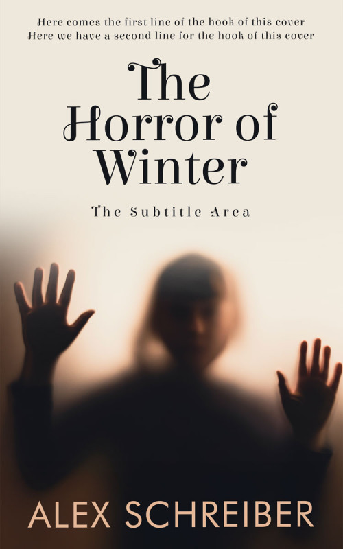 Pre Made Book Cover White Rock