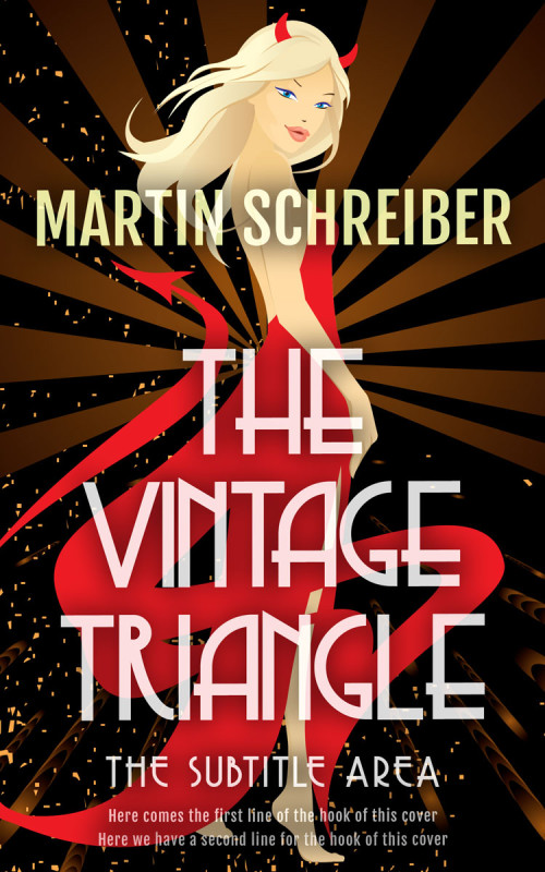 Pre Made Book Cover Burning Sand