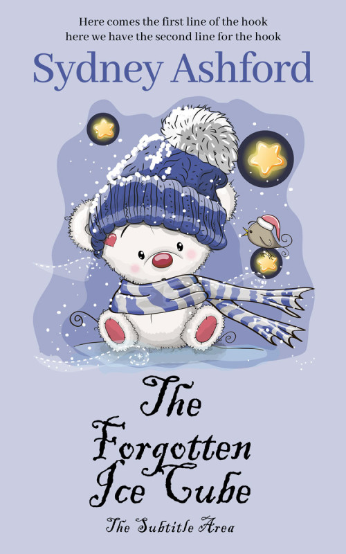 Pre Made Book Cover Blue Haze