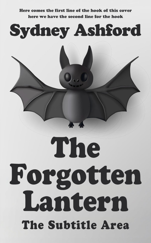 Pre Made Book Cover Quill Gray