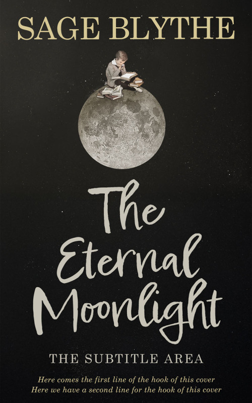 Pre Made Book Cover Log Cabin