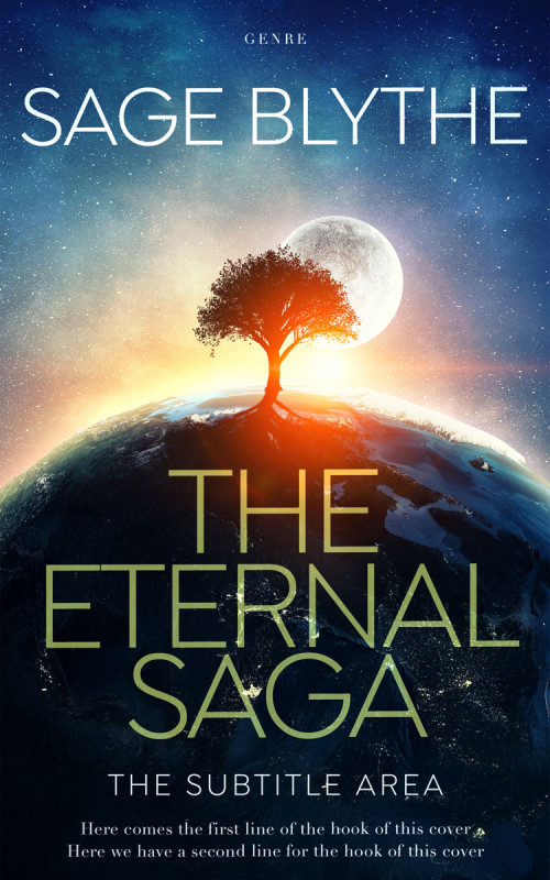 Pre Made Book Cover Sorrell Brown