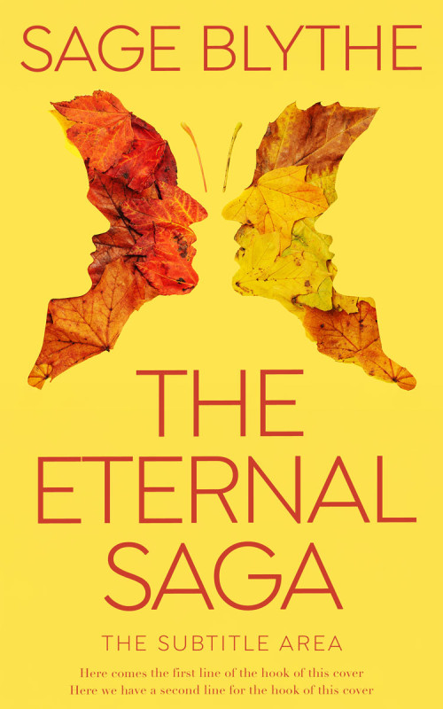 Related Premade Book Cover: Energy Yellow #34931