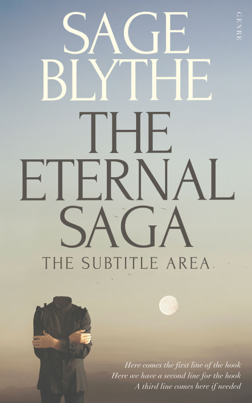 Pre Made Book Cover Green Spring