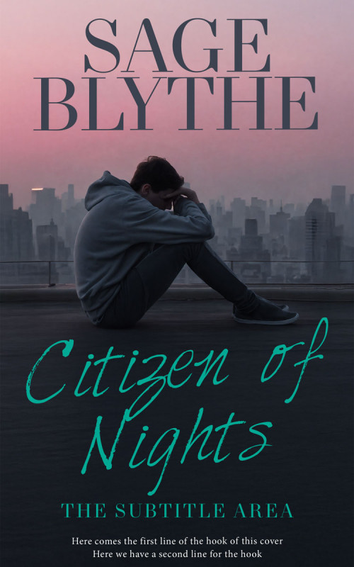 Pre Made Book Cover Quicksand