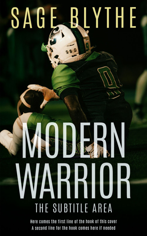 Pre Made Book Cover Foggy Gray