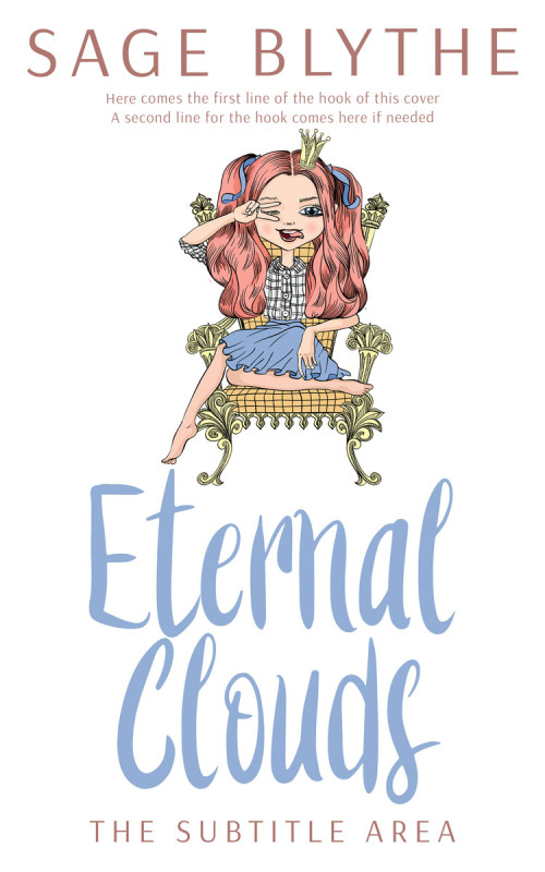 Pre Made Book Cover Gray Suit