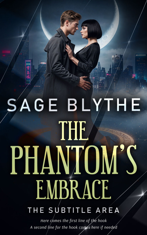 Pre Made Book Cover Mirage