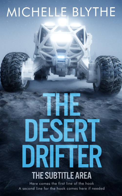 Pre Made Book Cover Pickled Bluewood