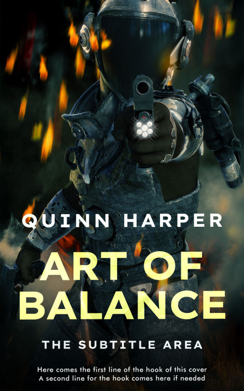 Pre Made Book Cover Woodsmoke