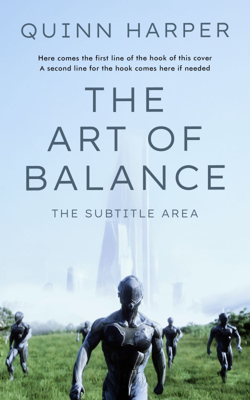 Pre Made Book Cover Tropical Blue