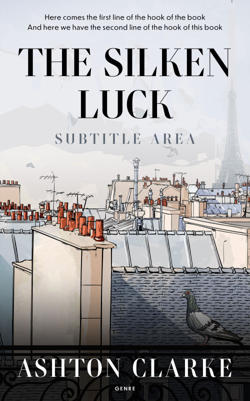 Pre Made Book Cover Shark