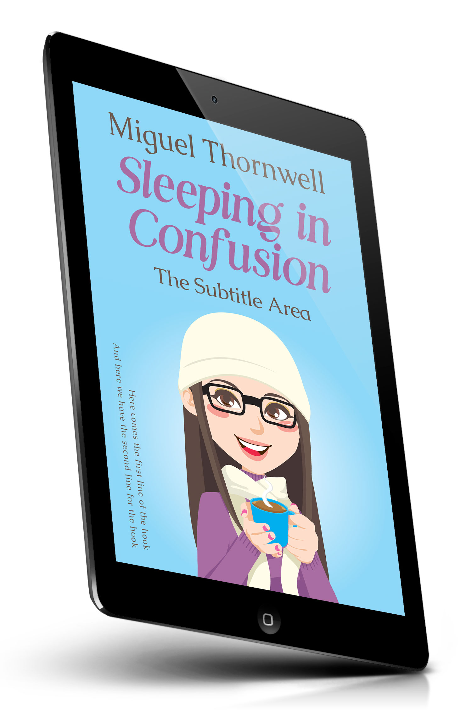 Tablet view of Premade Chick Lit Book Cover - Jordy Blue #17664 | BookCoverZone