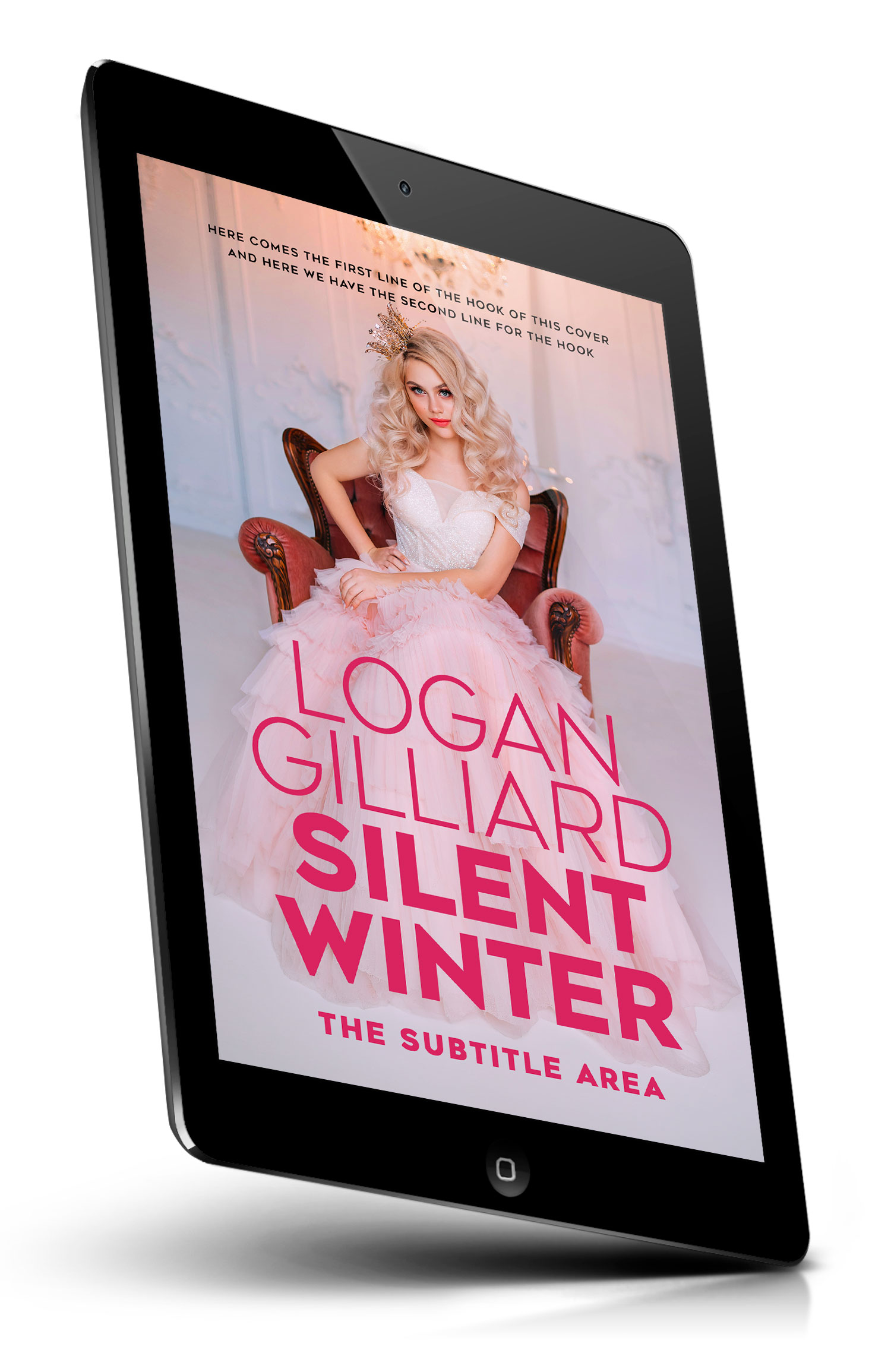 Tablet view of Premade Royal Romance Book Cover - Cold Turkey #18044 | BookCoverZone