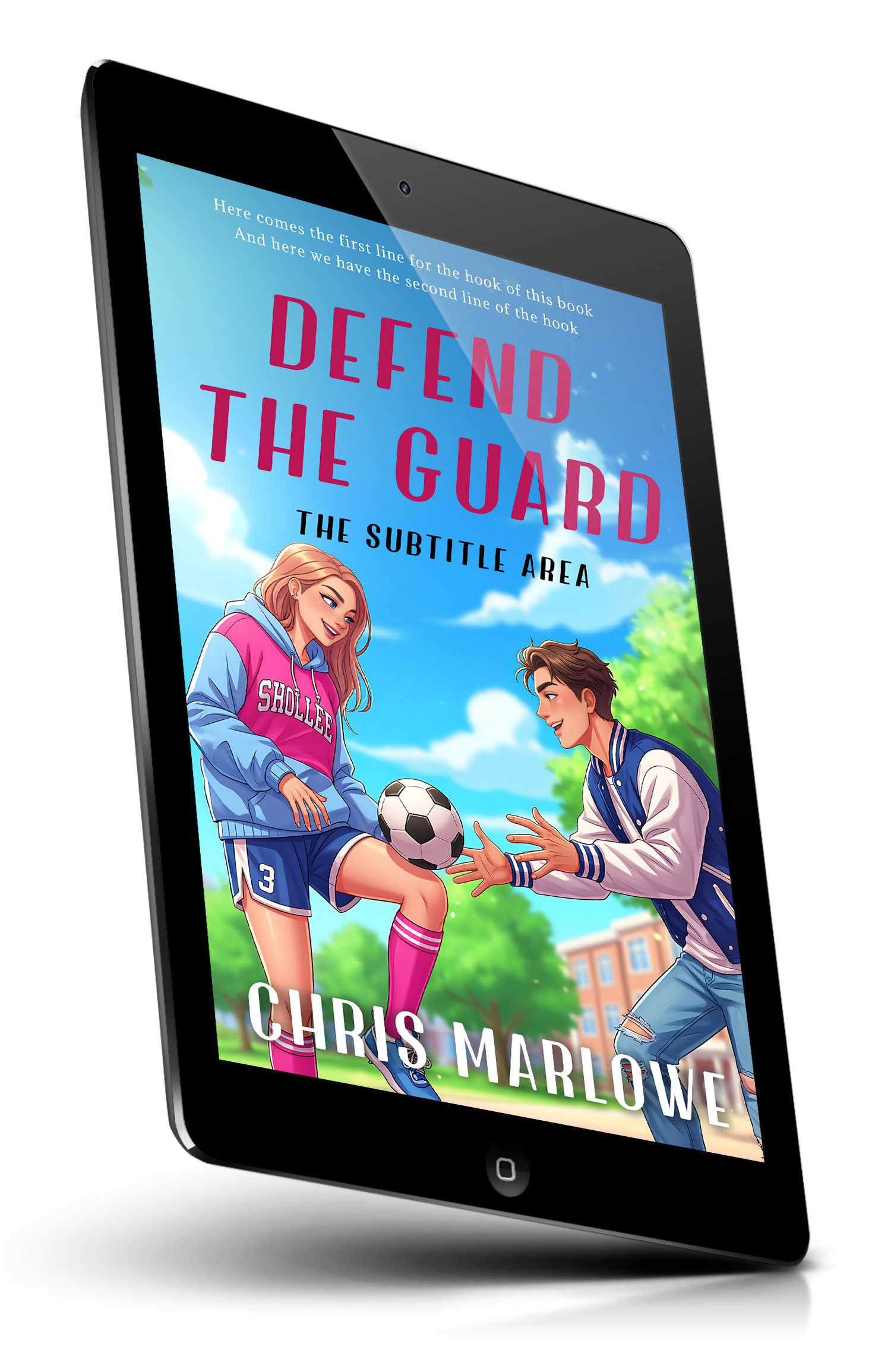 Tablet view of Premade Teen & Young Adult Book Cover - Shakespeare #18053 | BookCoverZone