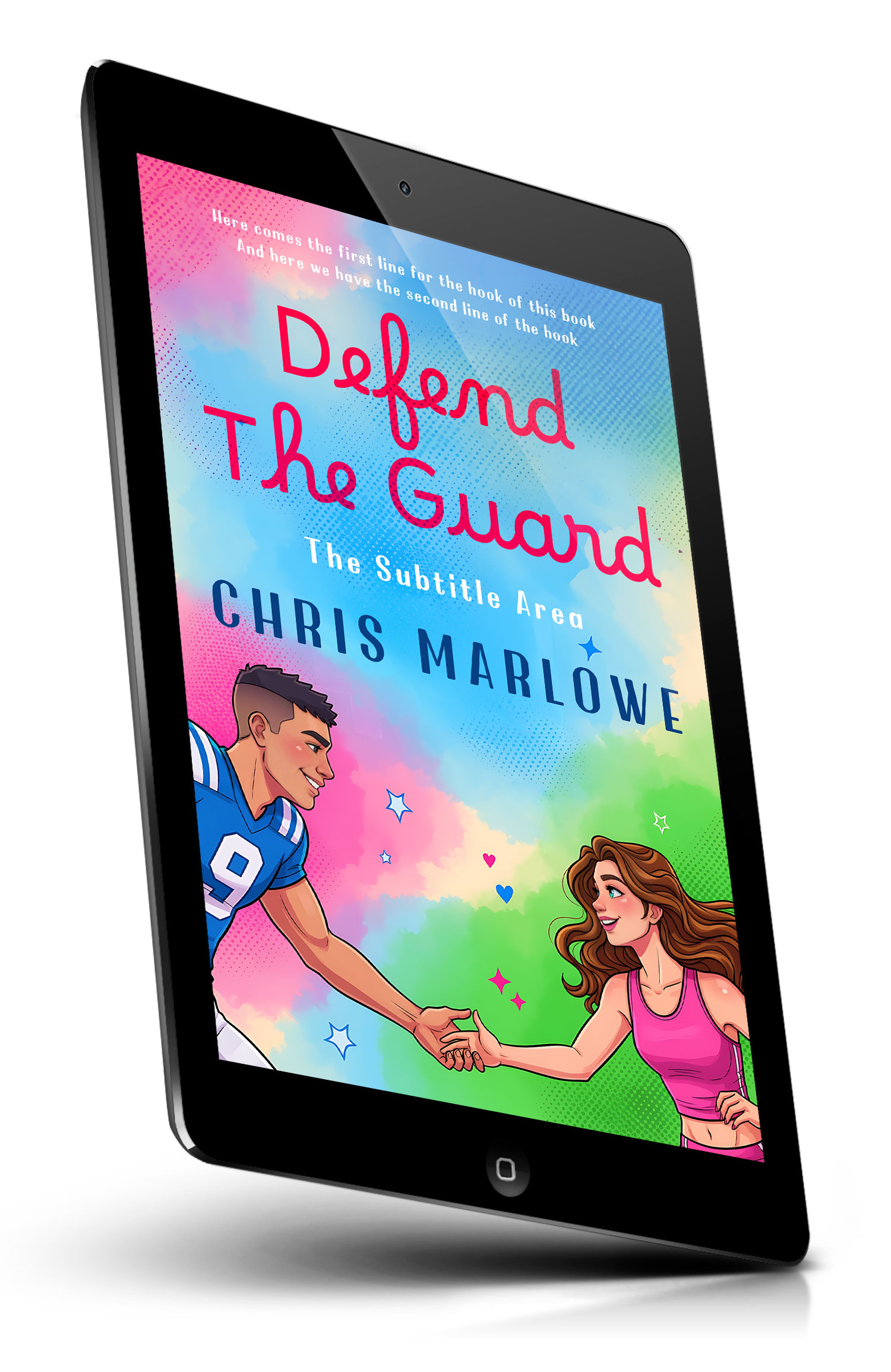 Tablet view of Premade Romance Book Cover - Ghost #18060 | BookCoverZone