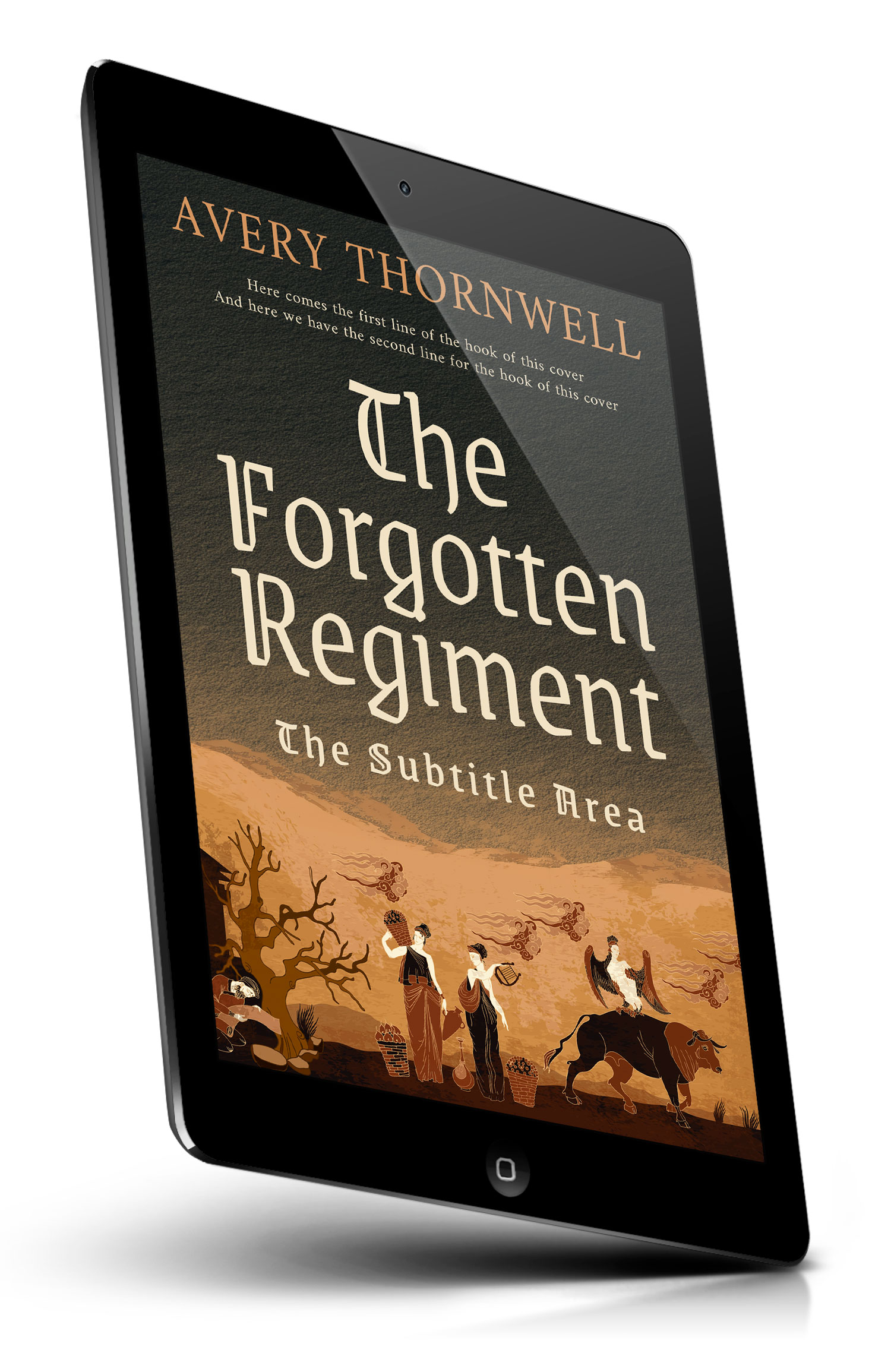 Tablet view of Premade  Book Cover - Whiskey #18143 | BookCoverZone*