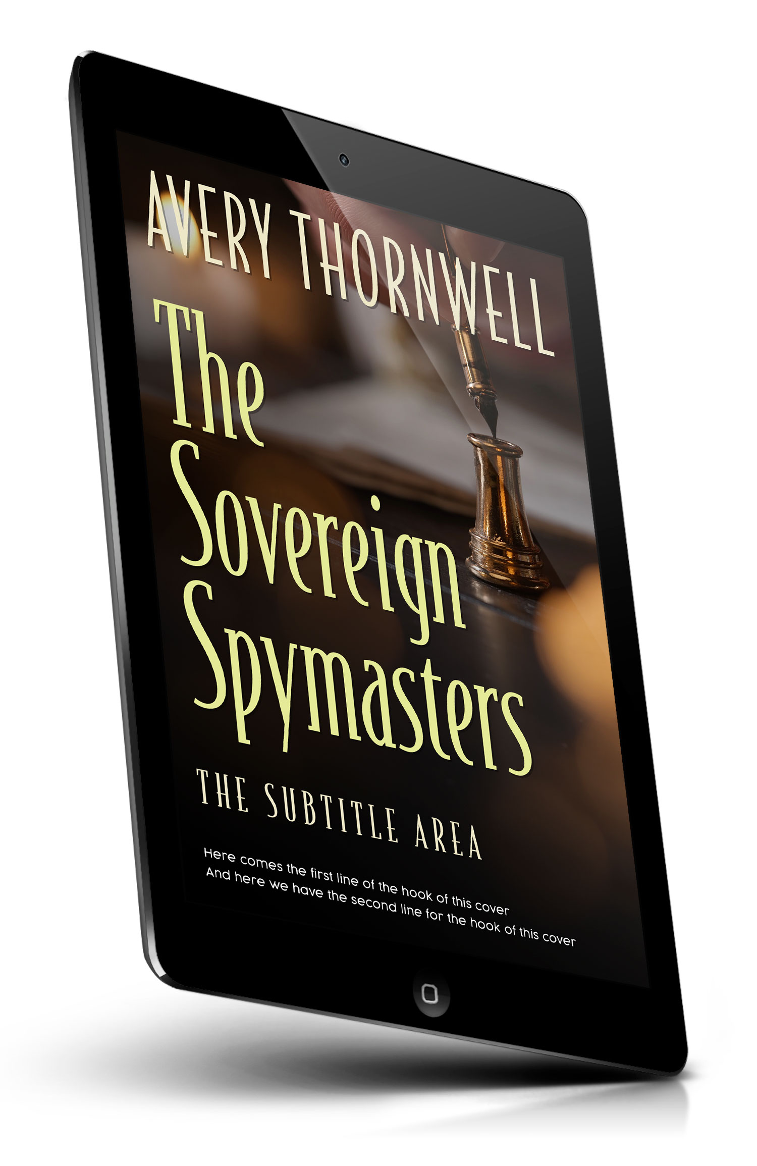 Tablet view of Premade  Book Cover - Oil #18160 | BookCoverZone*
