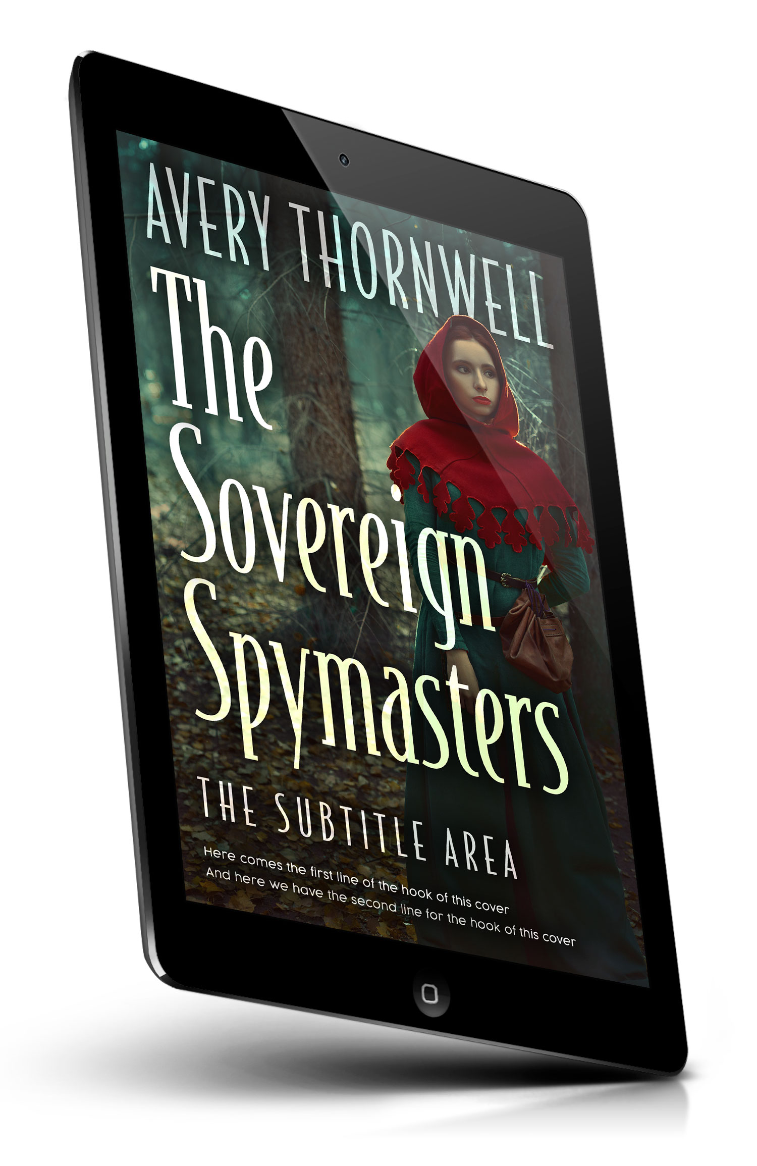 Tablet view of Premade Mystery & Thriller & Suspense Book Cover - Heavy Metal #18178 | BookCoverZone