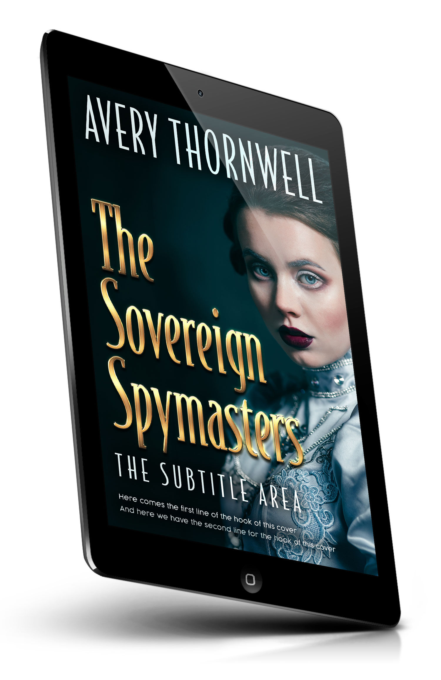 Tablet view of Premade Mystery & Thriller & Suspense Book Cover - Aztec #18181 | BookCoverZone*