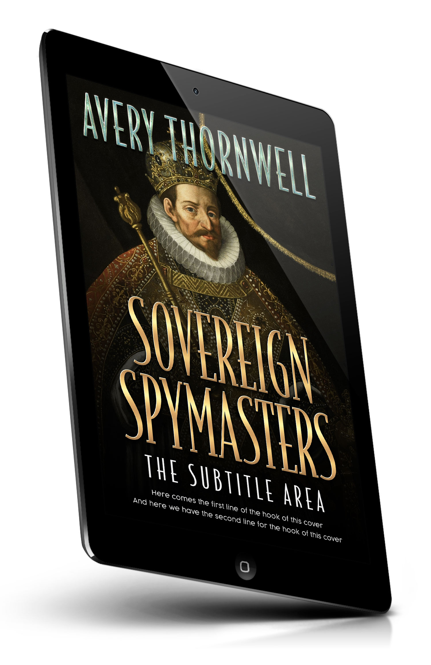 Tablet view of Premade Historical Book Cover - Sorrell Brown #18184 | BookCoverZone