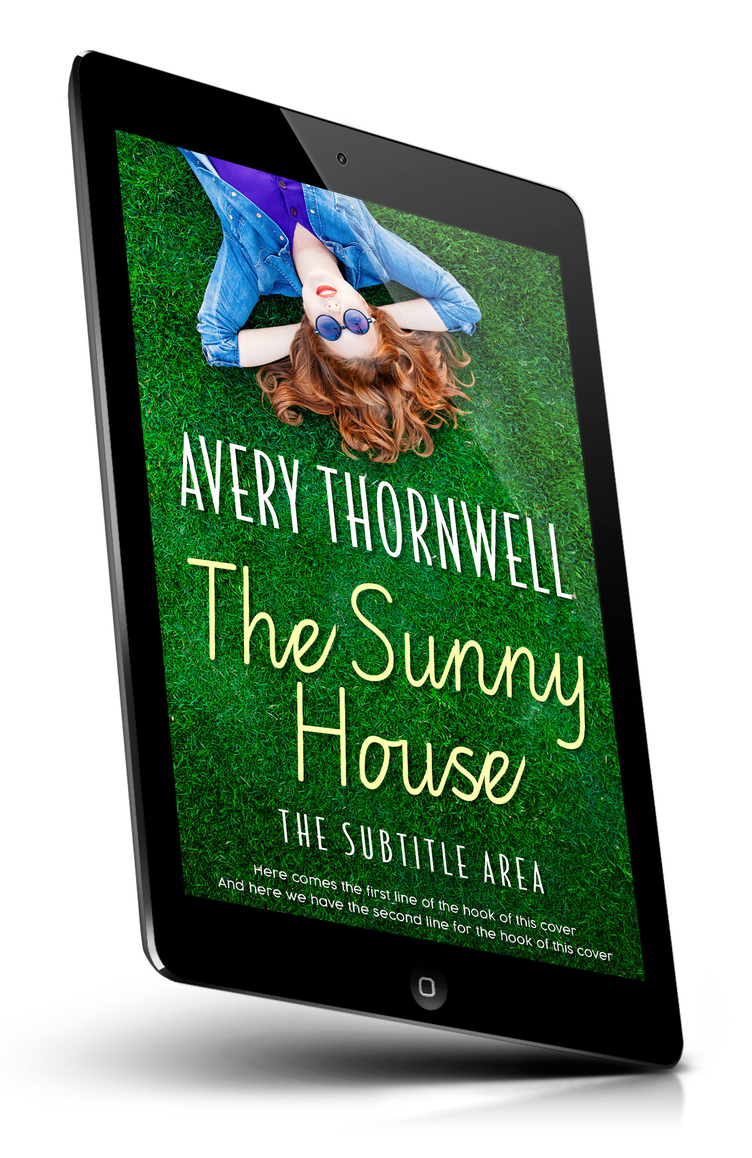 Tablet view of Premade Romance Book Cover - Dark Fern #18197 | BookCoverZone