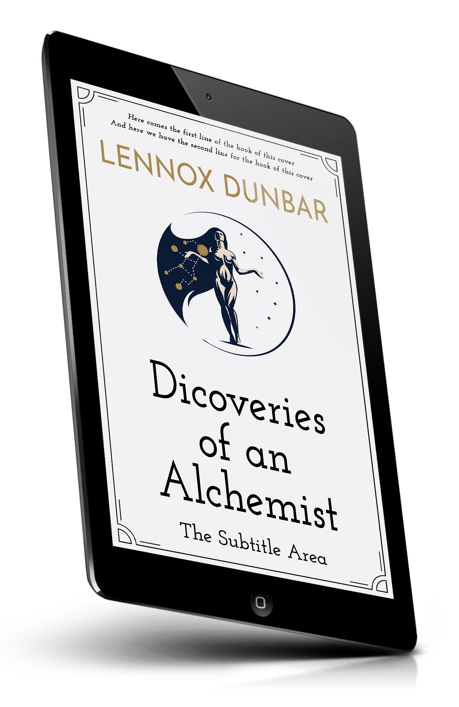 Tablet view of Premade Fantasy Book Cover - Concrete #18214 | BookCoverZone