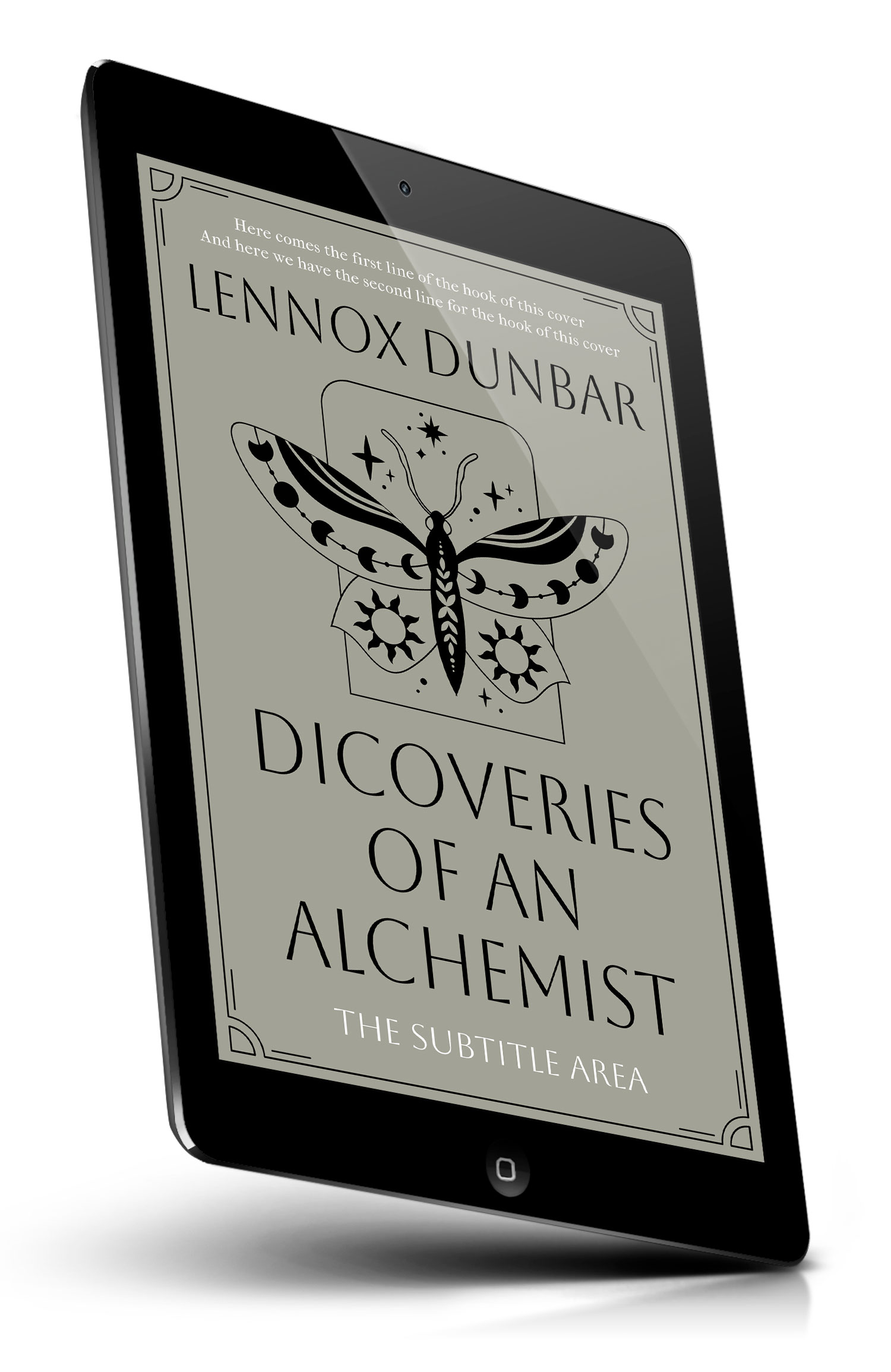 Tablet view of Premade Fantasy Book Cover - Lemon Grass #18216 | BookCoverZone