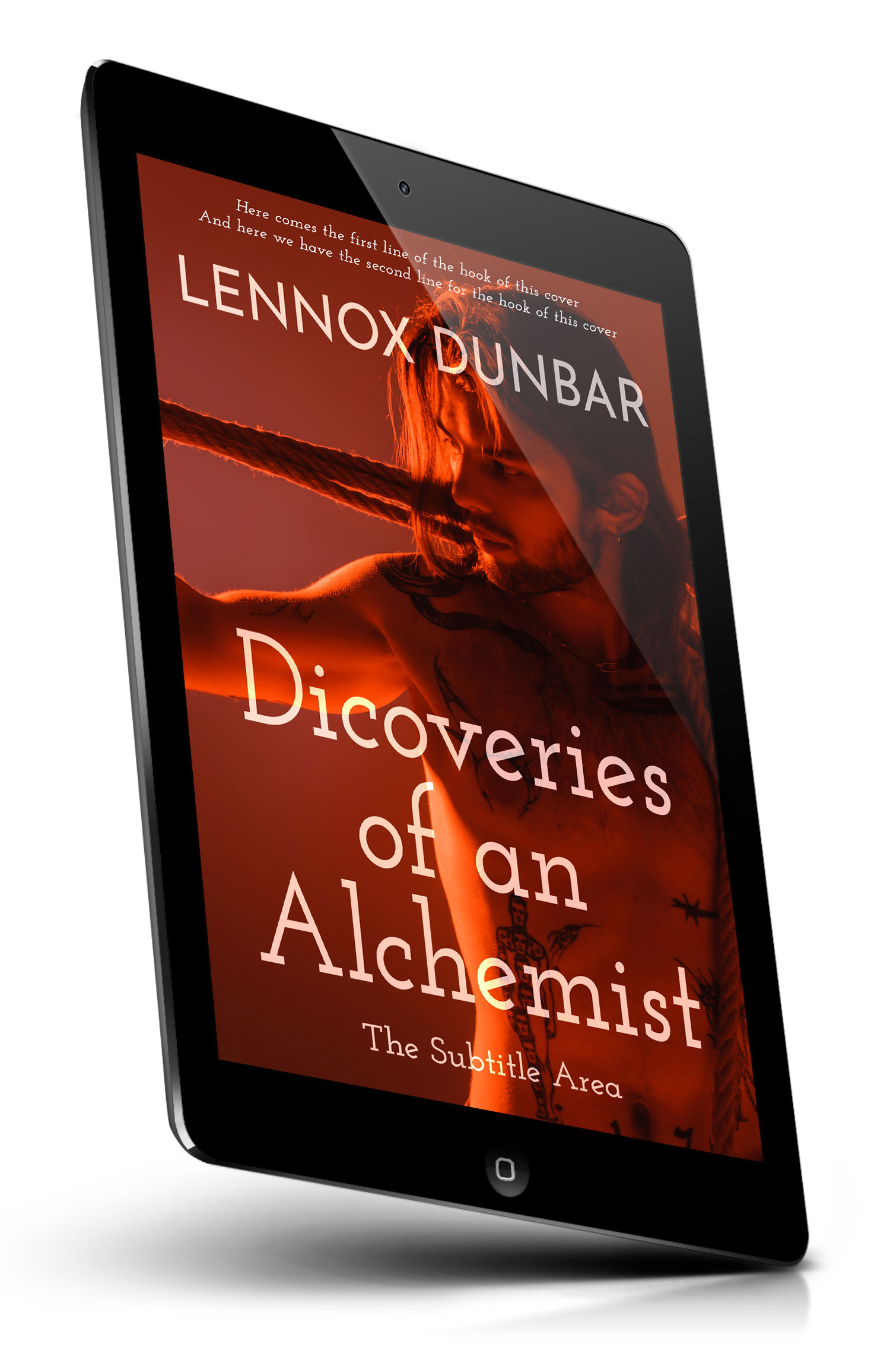 Tablet view of Premade Fantasy Book Cover - Dark Tan #18231 | BookCoverZone