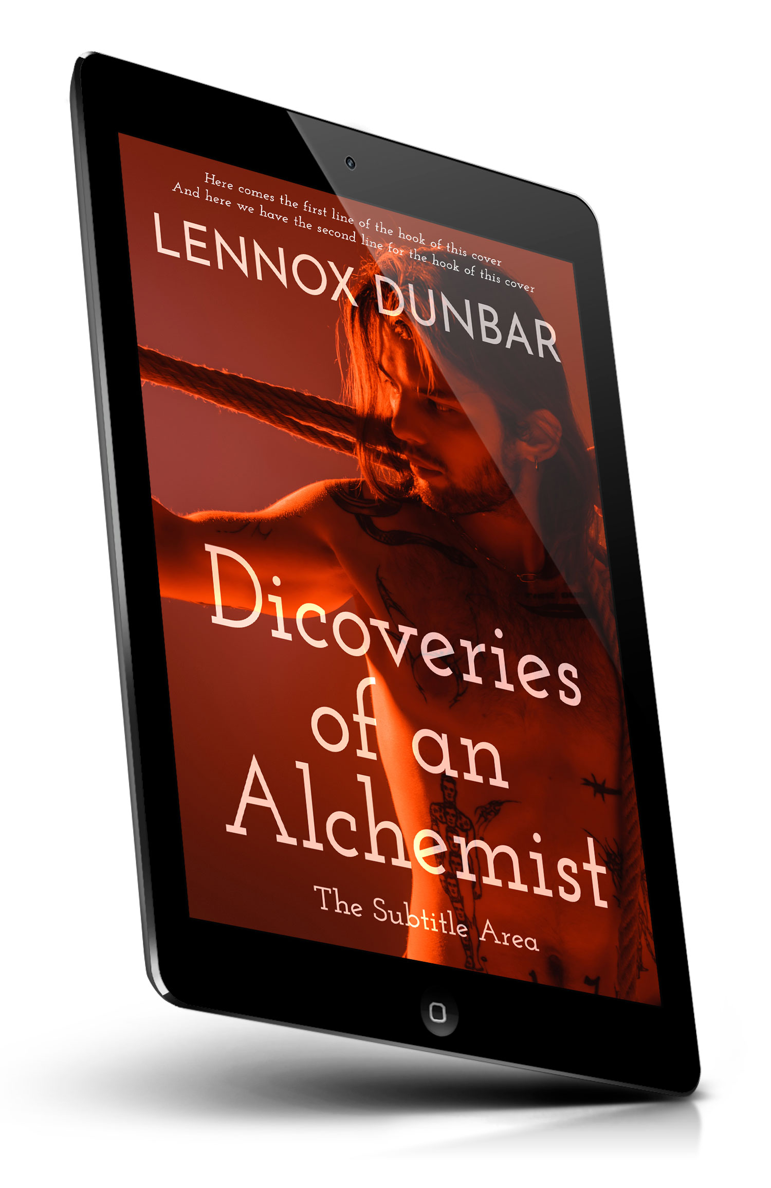 Tablet view of Premade Fantasy Book Cover - Dark Tan #18232 | BookCoverZone