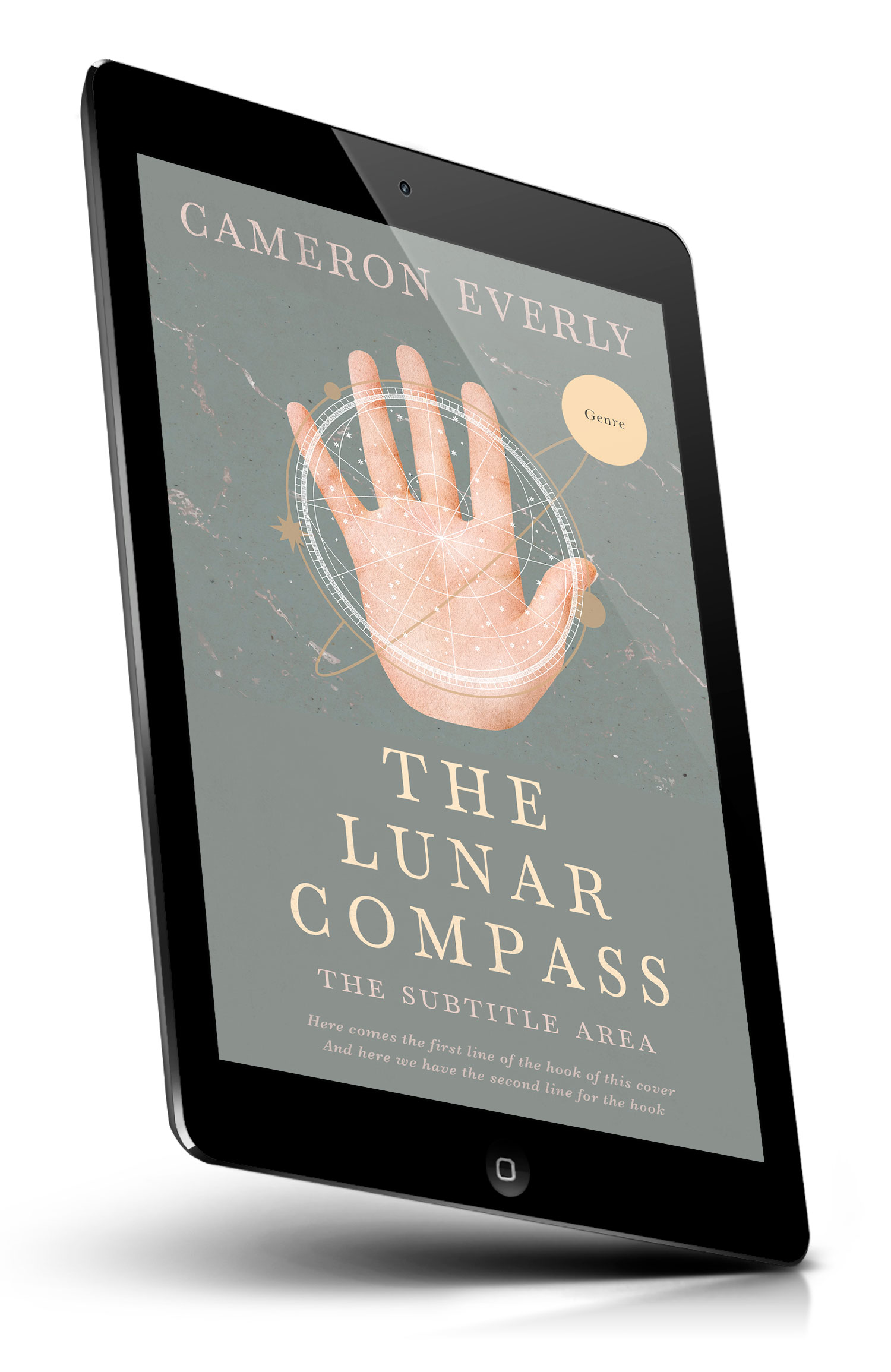 Tablet view of Premade  Book Cover - Lemon Grass #18251 | BookCoverZone*