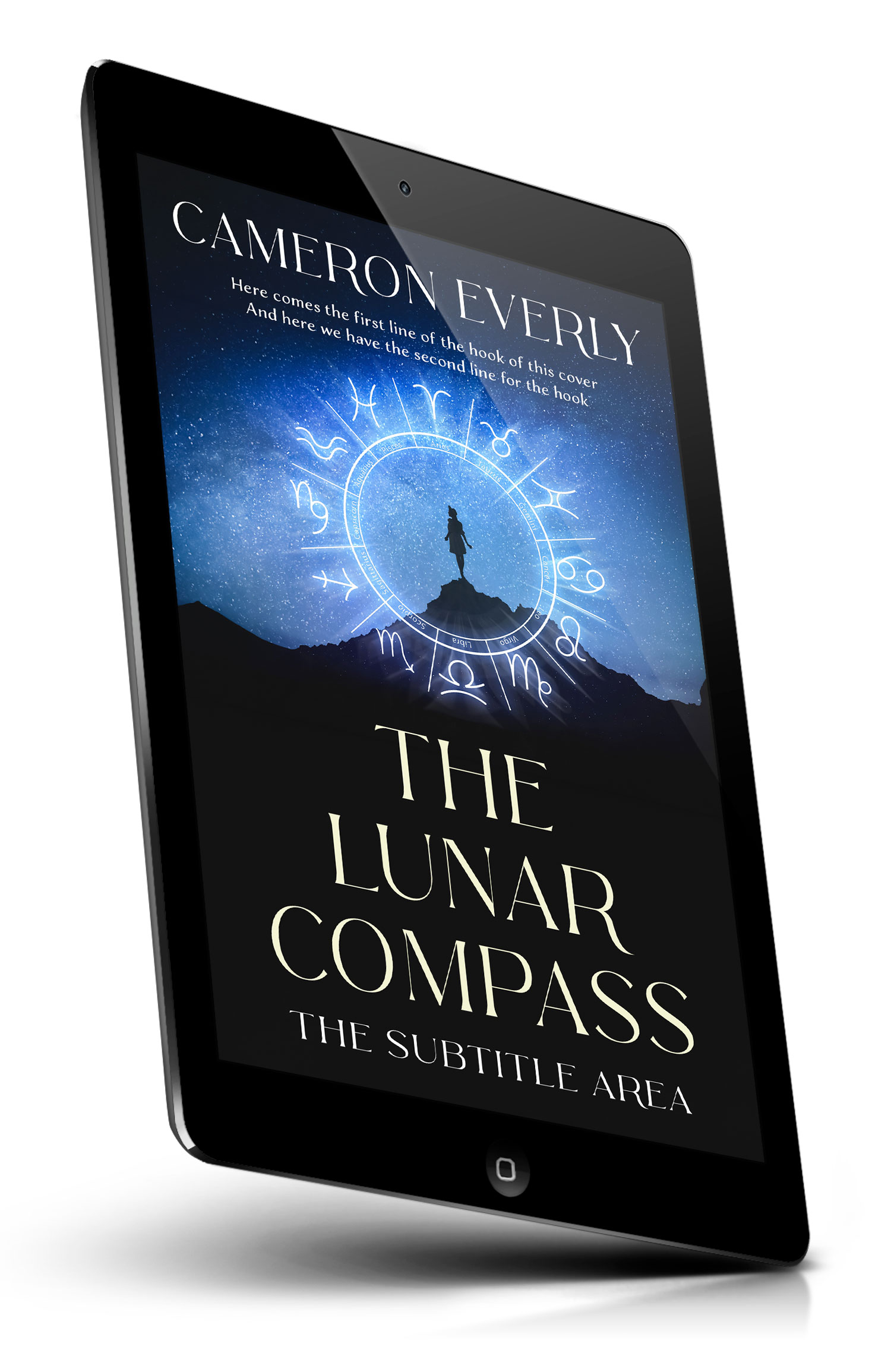 Tablet view of Premade  Book Cover - Mirage #18258 | BookCoverZone*